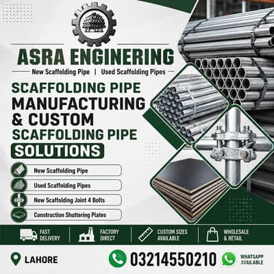 Use scaffolding pipes/Use shuttering Plate 2'x3'/New Tia Road nut