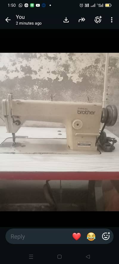 Brother Industrial Sewing machine Sogo motor full working condition