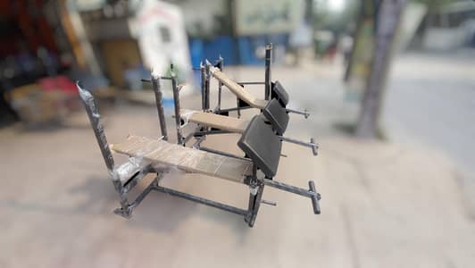 multi bench press twister ab dumbbell weight machine plate gym station