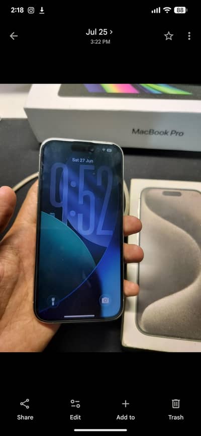 Apple iPhone 15 Pro
