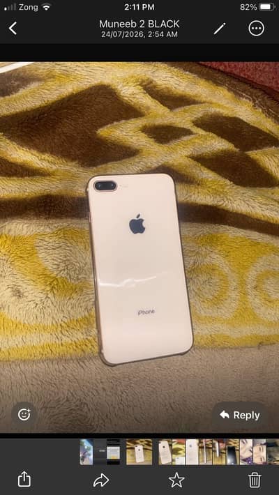 iphone 8 Plus PTA Aprovd 256 GB