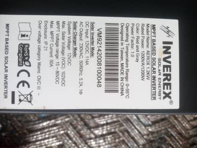 inverex 1200w solar inverter for sale.
