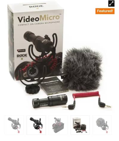 Rode VideoMicro Compact On-Camera Microphone