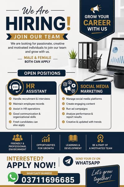 Limited Slots Available | We need well groomed candidates