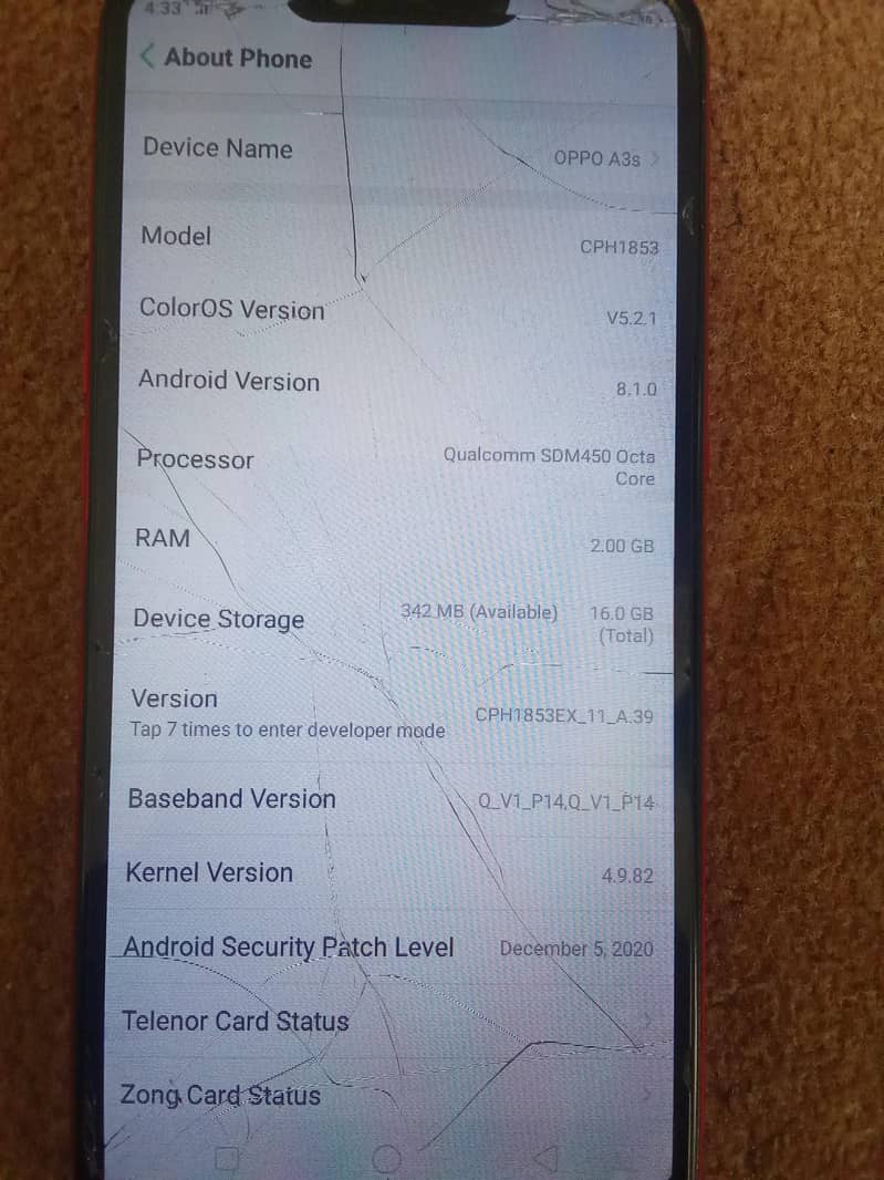 OPPO A3s 2