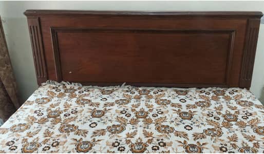 Solid Wood Double Bed for Sale | Pure Lakri Ka Double Bed For Sale ¦