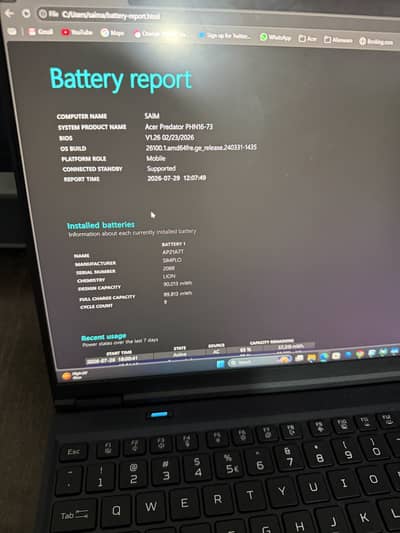 Acer Predator Gaming Laptop | Ultra 7 255 HX | RTX 5070
