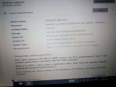 HP Core i5
