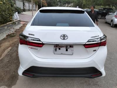 Toyota Corolla GLII Automatic 2018/2019 Super white Cell 0331-3727300