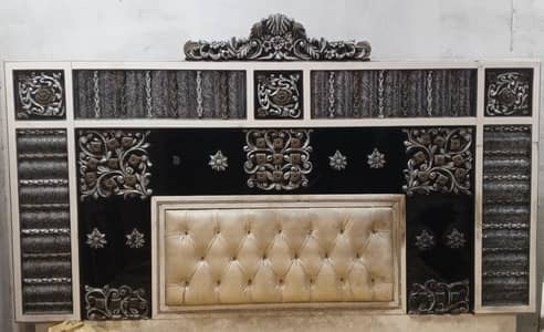 wooden bed set