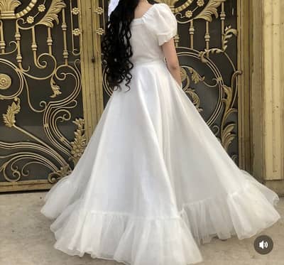 Organza princess frock