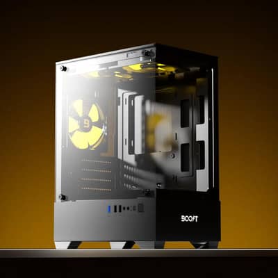 Enclosure Essential Series E100 with 3 ARGB Fans