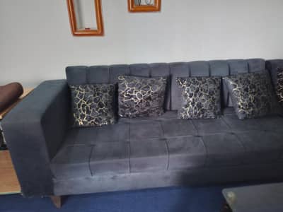 7 sitter sofa L shape