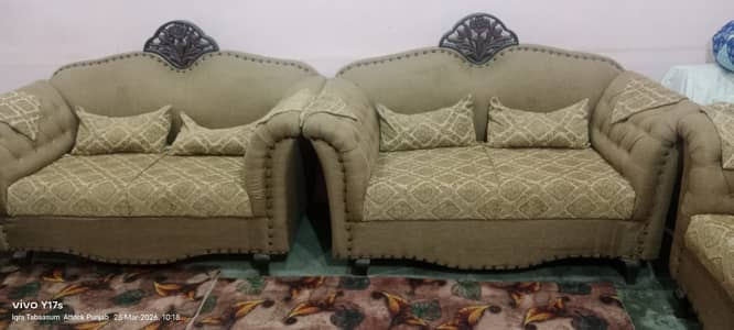 6 Seater Sofa Set - Excellent Condition - Attock