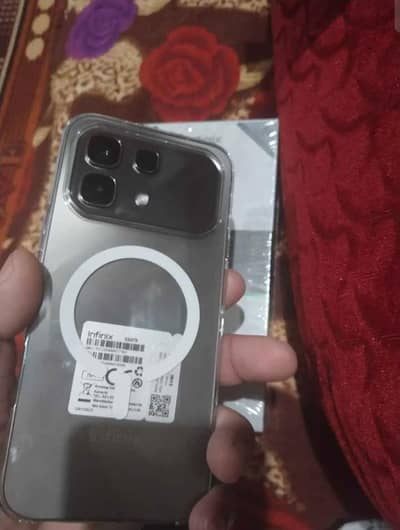 Infinix note 60 PTA approved with box 10/10 condition  water pack