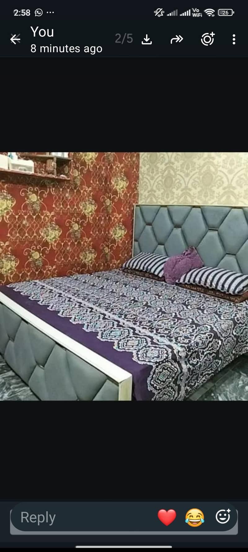 bed set  good condition 2