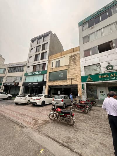 5 MARLA COMMERCIAL BUILDING FOR RENT IN SECTOR C BAHRIA TOWN LAHORE