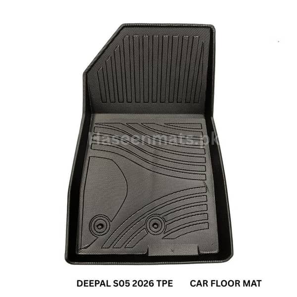 Deepal S05  TPE floor mats full set, made in Pakistan Deepal S05 TPE floor mat raised edges, waterproof anti-slip Haseen Deepal S05 custom fit car mat, in stock Pakistan Deepal S05 9D TPE Floor Mats – Custom Fit Full Coverage Waterproof REEV SUV