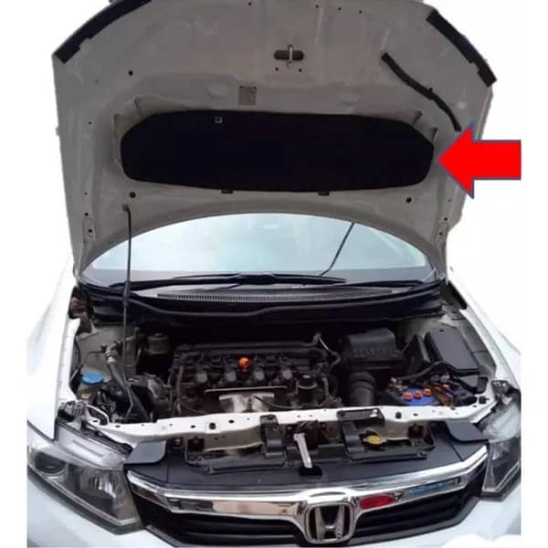 Namda Bonnet Insulator for Honda Civic Rebirth 2012–2015 (Heat & Sound Proof, Clip Included)