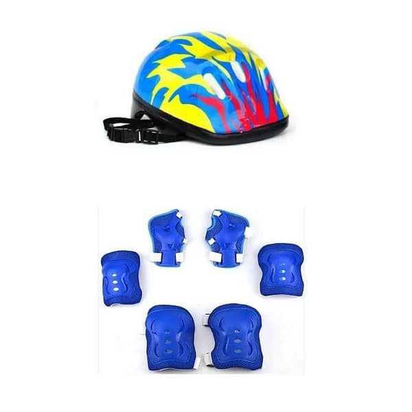 7pcs Kids Bike Helmet Safety Bicycle Helmet