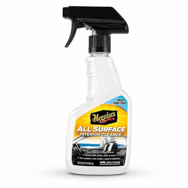Meguiar's All Surface Interior Cleaner 473ml | Dashboard, Seats, Carpet & Upholstery Cleaner | Fresh Citrus Scent