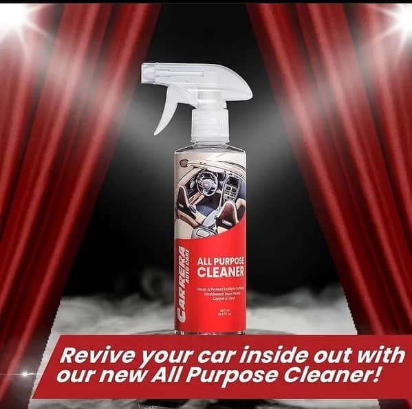Carrera All Purpose Cleaner for Car (500ml): Interior, Glass, and Surface Cleaner
