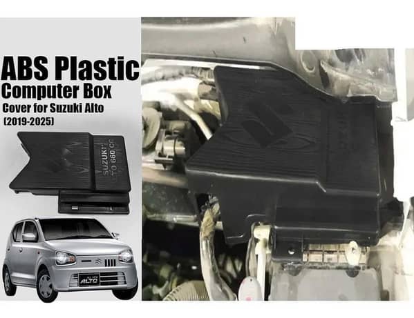 ABS Plastic Computer Box Cover for Suzuki Alto 2014-2025 – Durable and Reliable Protection