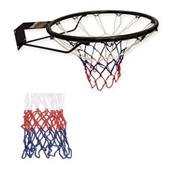 Basketball Net with Steel Ring - Multicolor