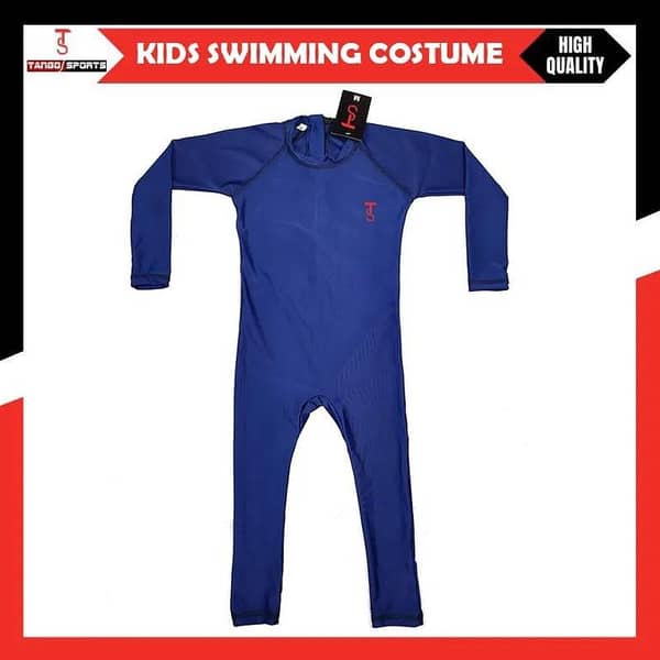 Full body kids swimming costume, swimming suit for kids, - Multicolor