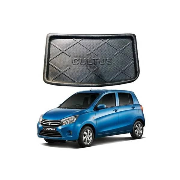 Car Rear Trunk Mat for Suzuki Cultus: Floor Boot Tray Liner and Cargo Pad