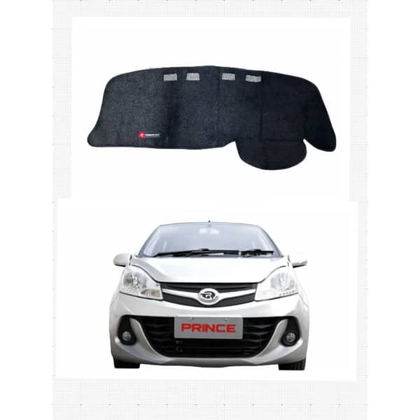 Velvet Dashboard Mat for Prince Pearl – Premium Imported, Non-Slip, Heat-Resistant, Scratch-Resistant Dashboard Cover
