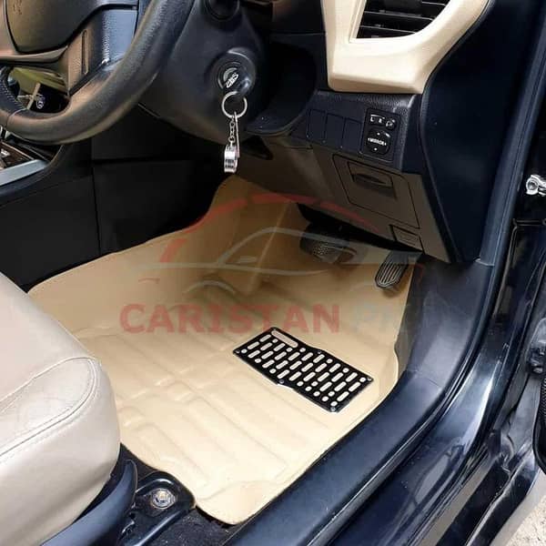 Toyota Corolla 5D Floor Mats Beige (2014-2024)