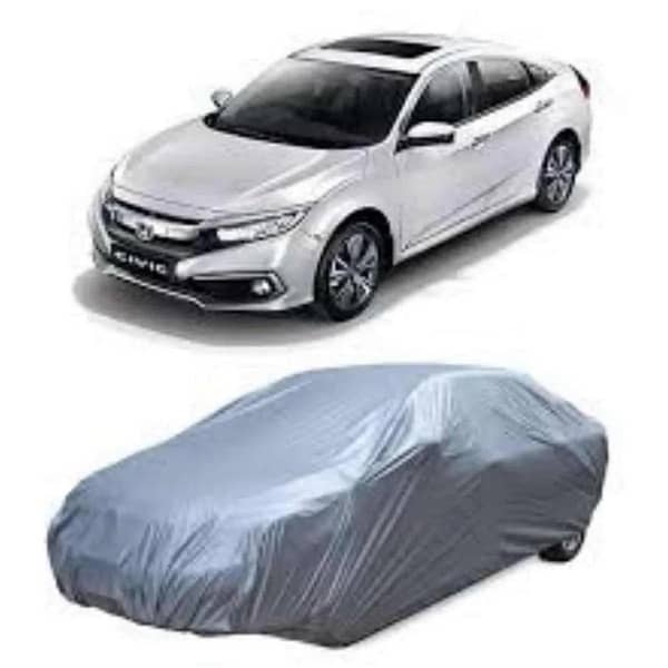 Car Cover for Honda Civic 2016–2019 (Silver)