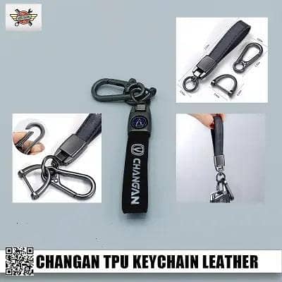 Changan TPU Keychain Plus Leather Special