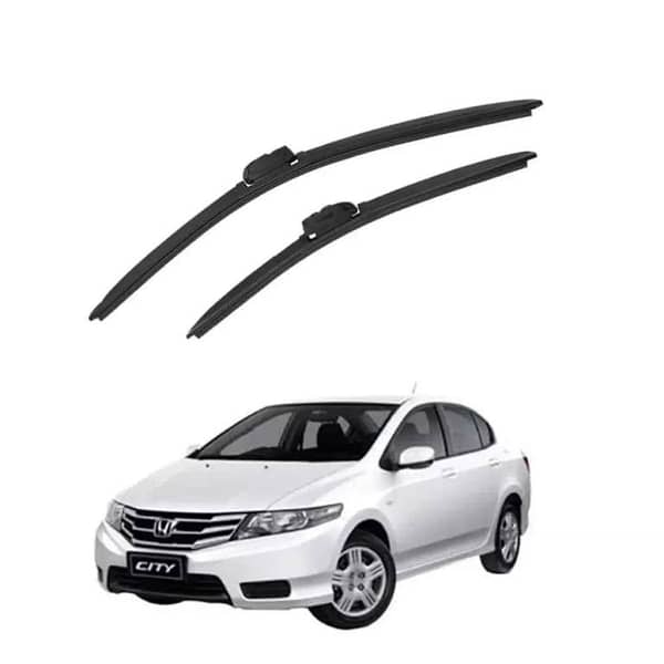 2-Piece OEM Wiper Blades for Honda City (2003-2020) 24" + 14"