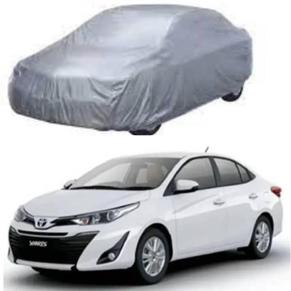 Toyota Yaris Topcover Silver – Parashoot Car Cover, Dust and Waterproof