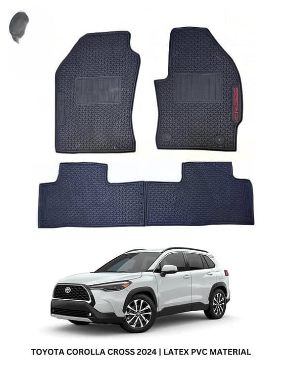 TOYOTA CROSS 2024 Latex Rubber Car Floor Mat
