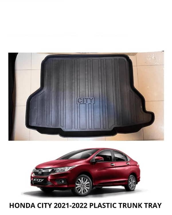 HONDA City 2021–2024 Trunk Plastic Mat