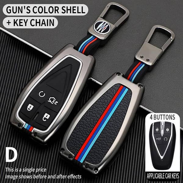 Changan Oshan X7 Metal Alloy Key Case: Premium, Waterproof, Dustproof and Scratch-Resistant