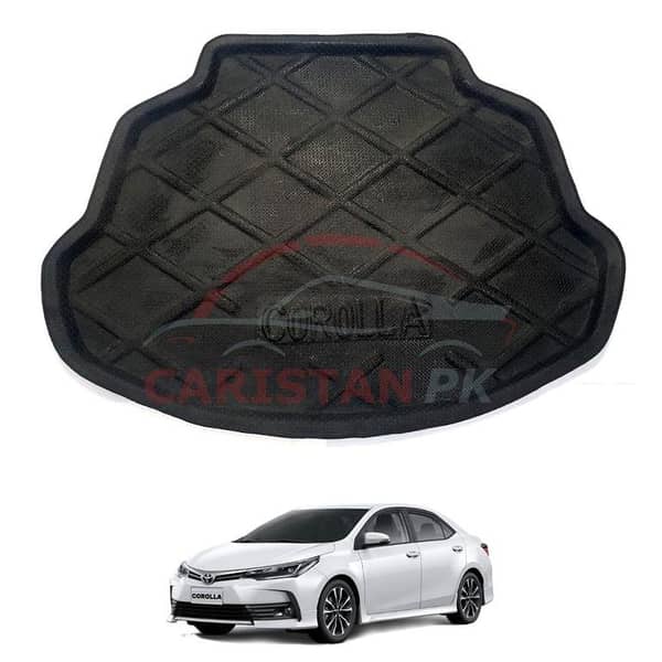 Toyota Corolla Foam Trunk Mat, Black, 2017-2023