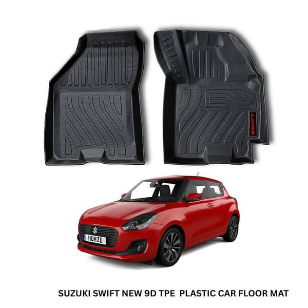 SUZUKI SWIFT 9D TPE Plastic Heavy-Duty Car Floor Mat