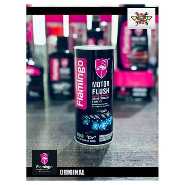 Flamingo Motor Flush for Cleaning Car Engine