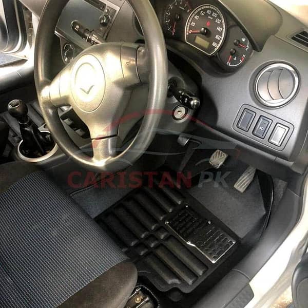 Suzuki Swift 5-Door Floor Mats Black (2007-2021)
