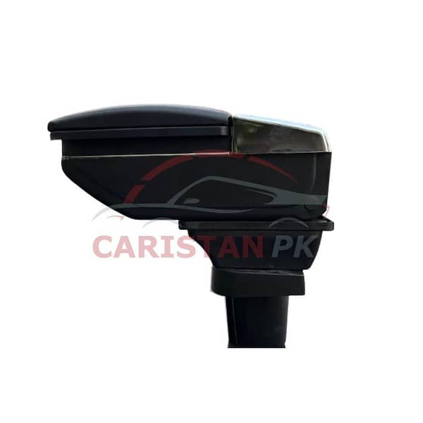 Universal Premium Leather Armrest with Cup Holder