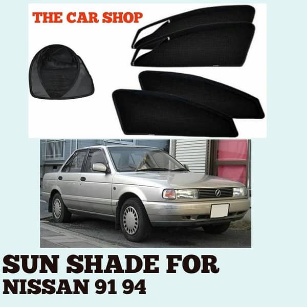 SUN SHADES Nissan Sunny 1992