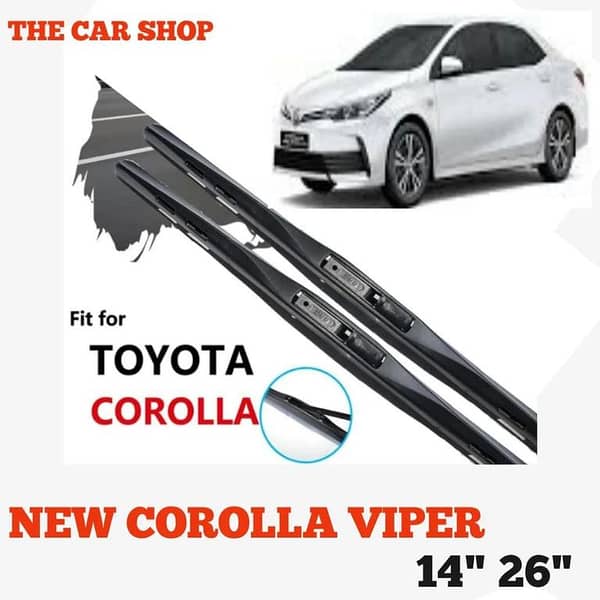 Wiper Blade for Toyota Corolla – Original Size (14"/26")