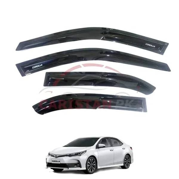Toyota Corolla Air Press Dark Black (4 pcs) 2014-2023