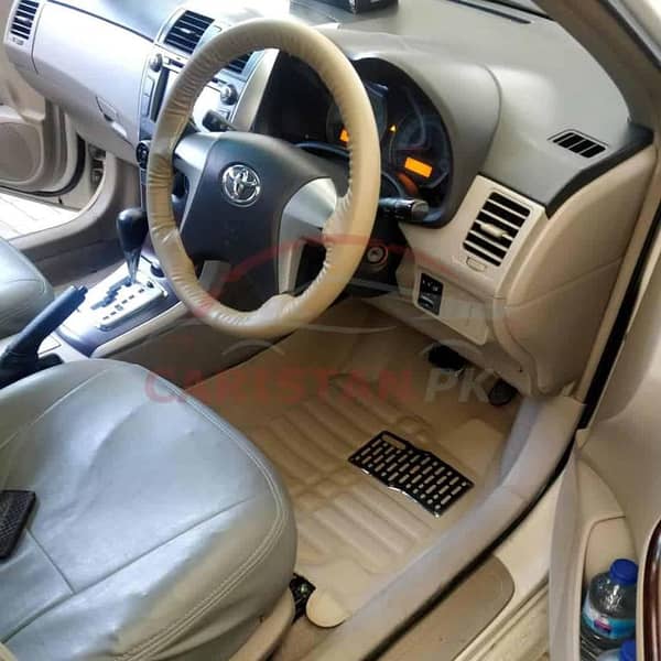 Toyota Corolla 5-Door Floor Mats Beige (2009-2013)