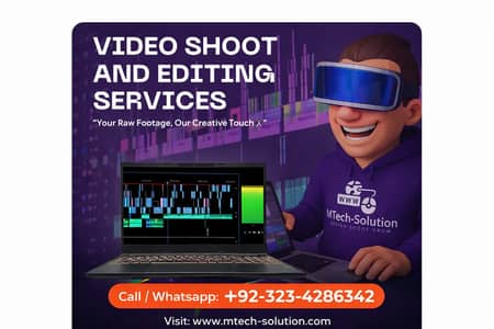Professional Photography, Videography & Video Editing Services