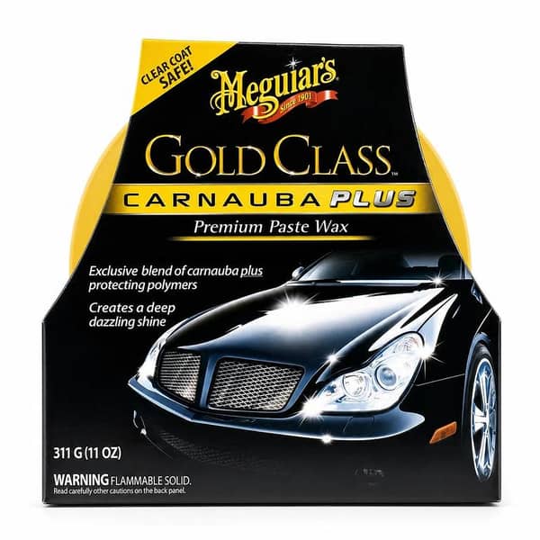 Meguiar's Gold Class Carnauba Plus Premium Paste Wax, 11 oz
